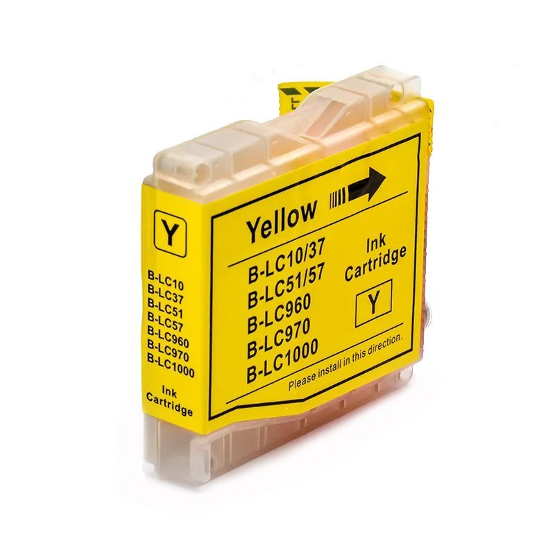 Brother LC970Y Cartouche Jaune Compatible