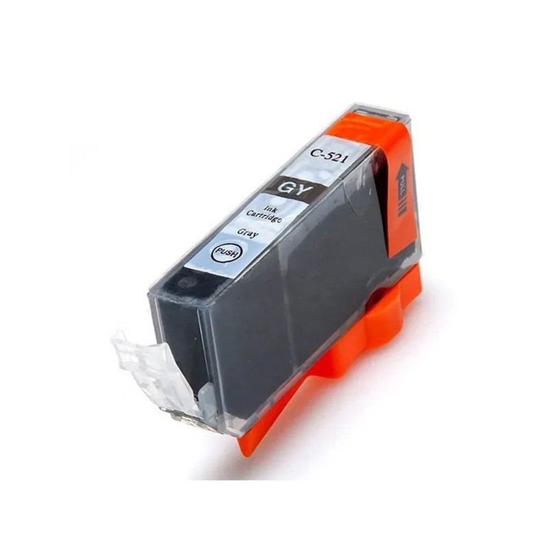 Canon CLI-521gy Cartouche Gris Compatible