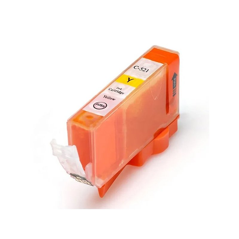Canon CLI-521y Cartouche Jaune Compatible