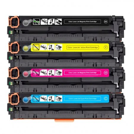 HP 410X Pack 4 toners Compatible 