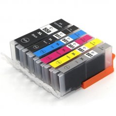 Canon PGI-550XL + CLI-551XL Multipack 6 Couleurs Compatible 