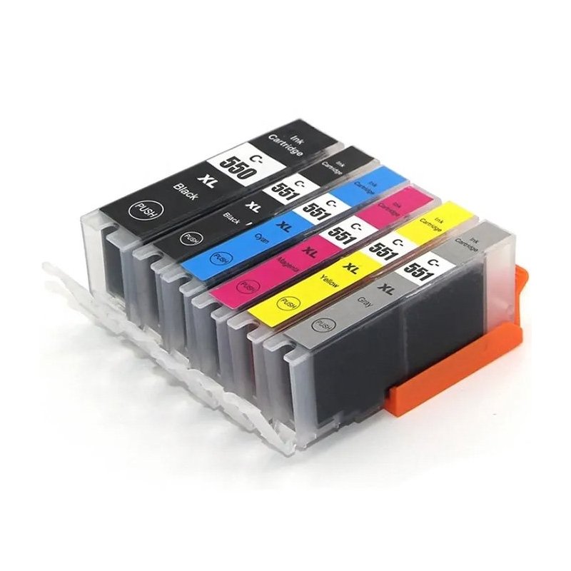 Canon PGI-550XL + CLI-551XL Multipack 6 Couleurs Compatible