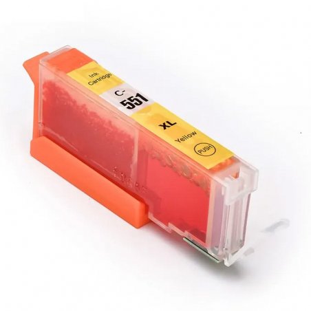 Canon CLI-551Y XL Cartouche Jaune Compatible 