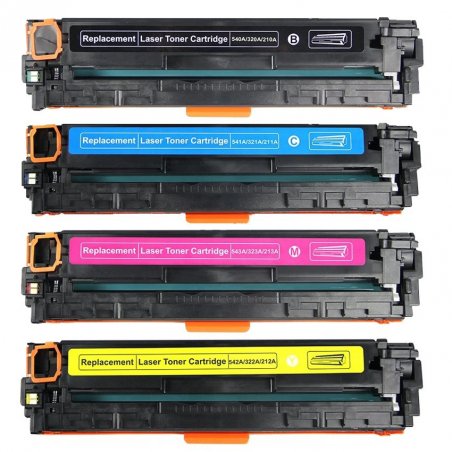 HP 125A Pack 4 toners Compatible 