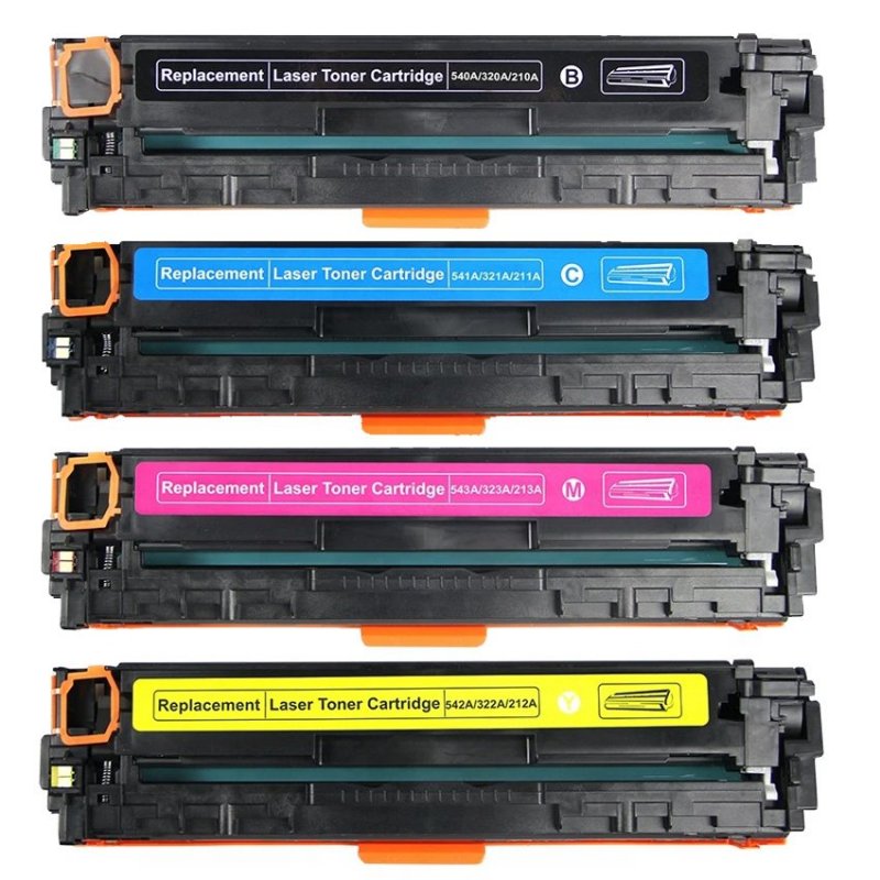HP 128A Pack 4 toners Compatible