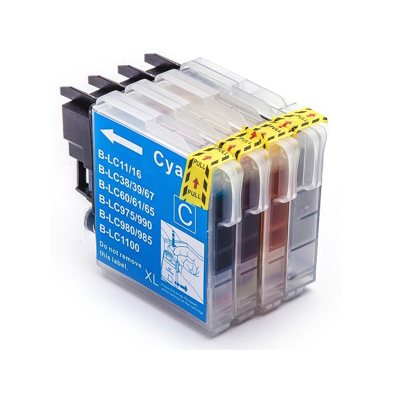Brother LC985 Multipack 4 Cartouches Compatibles
