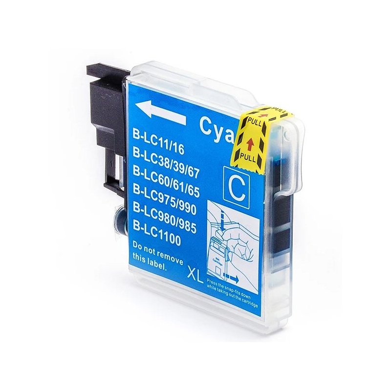 Brother LC985C Cartouche Cyan Compatible