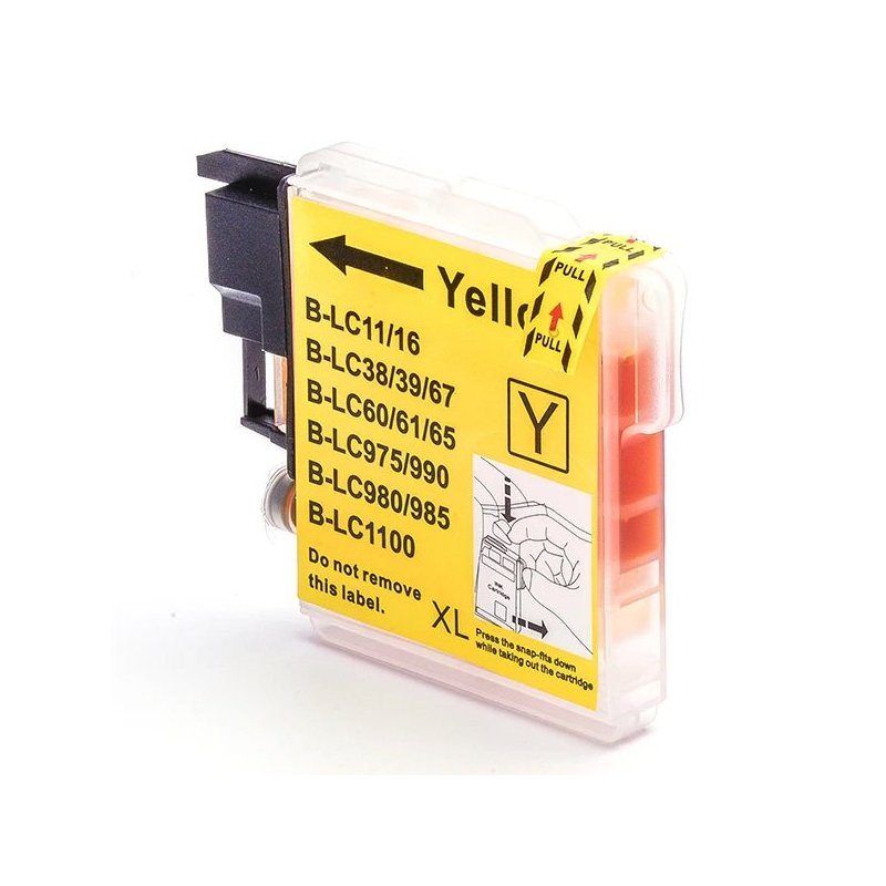 Brother LC980Y Cartouche Jaune Compatible