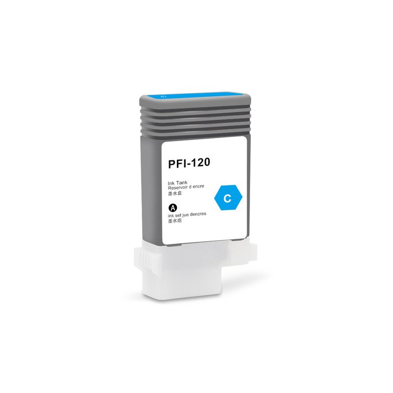 Canon PFI-120c Cartouche Cyan Compatible