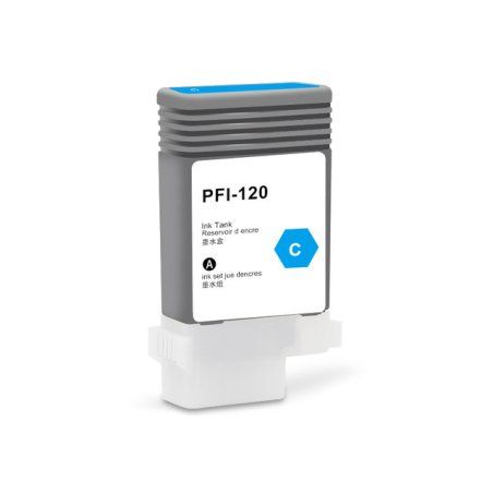 Canon PFI-120c Cartouche Cyan Compatible