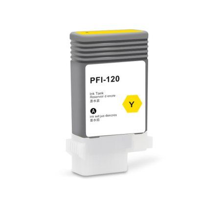 Canon PFI-120y Cartouche Jaune Compatible