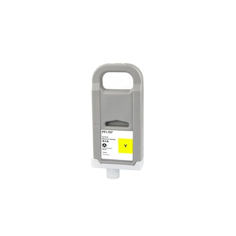 Canon PFI-707y Cartouche Jaune Compatible Canon PFI-707y Cartouche Jaune Compatible