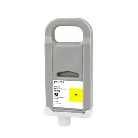 Canon PFI-707y Cartouche Jaune Compatible
