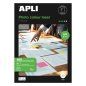 Apli 11817 - Papier photo Laser A4 160g Double face 100 feuilles